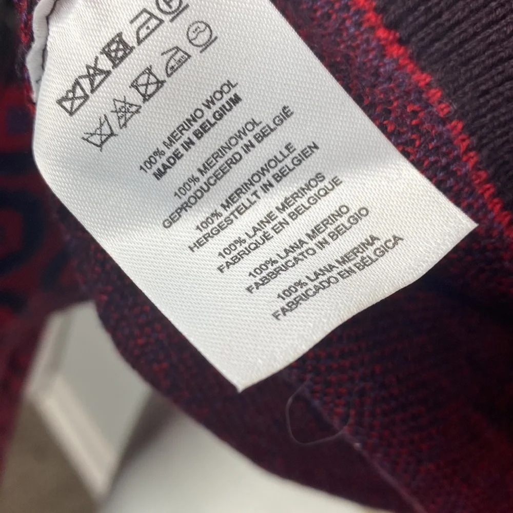 Dries Van Noten Tiny Dot Merino Wool Sweater